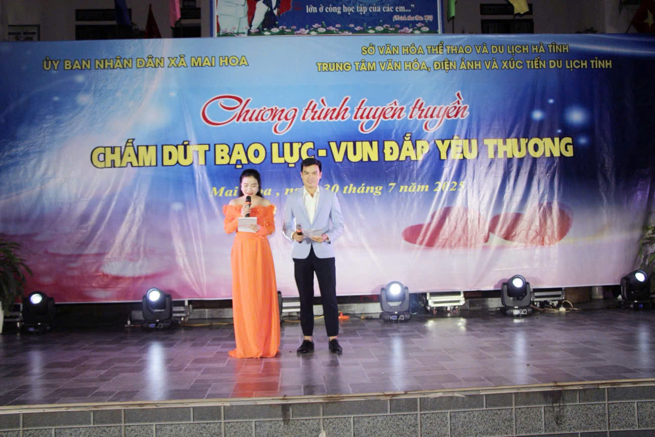 Tuyên truyền phòng, chống bạo lực gia đình tại xã Mai Hoa