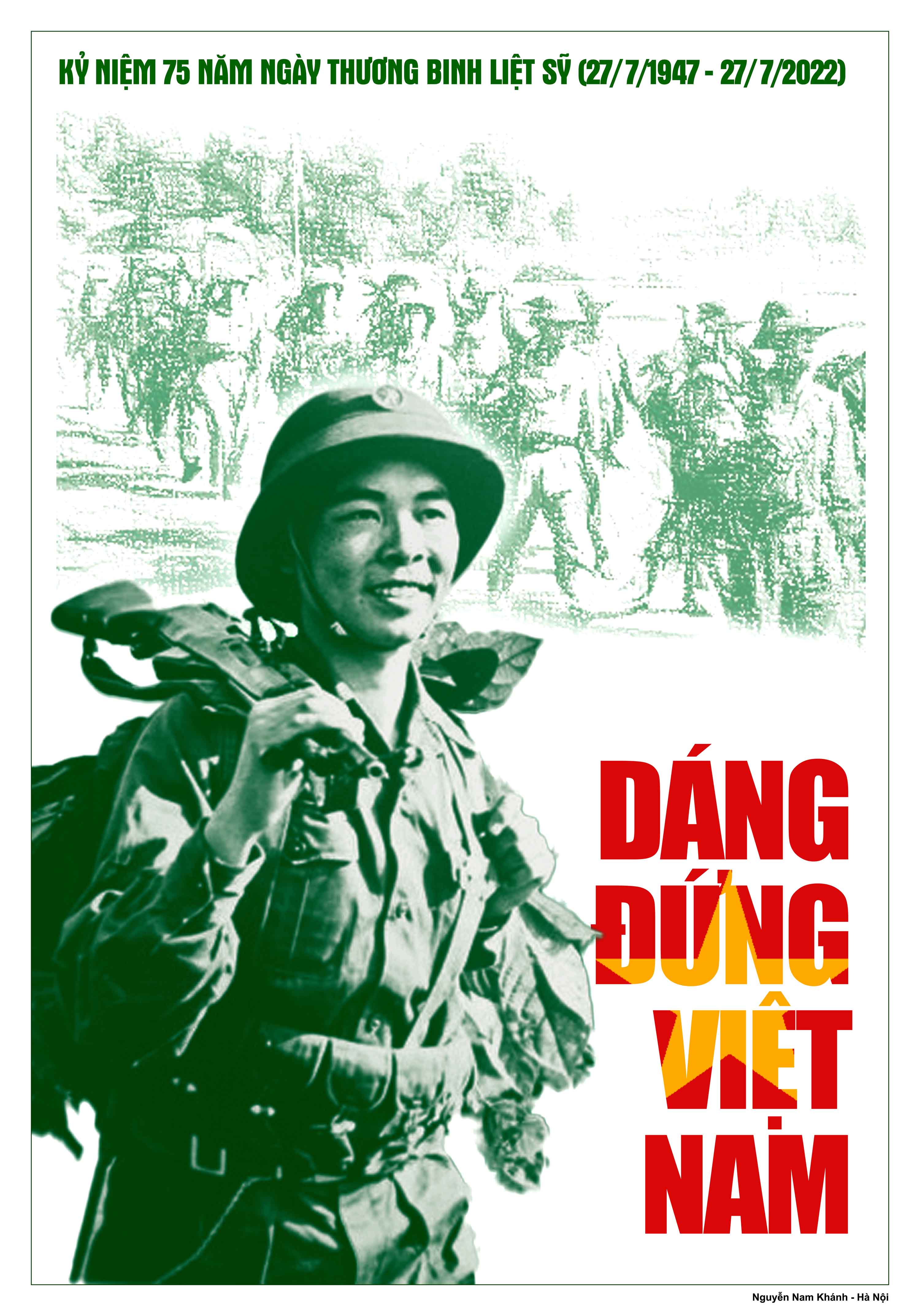 Album Tranh cổ động tuyên truyền 75 năm Ngày Thương binh, Liệt sỹ (27/7/1947-27/7/2022)