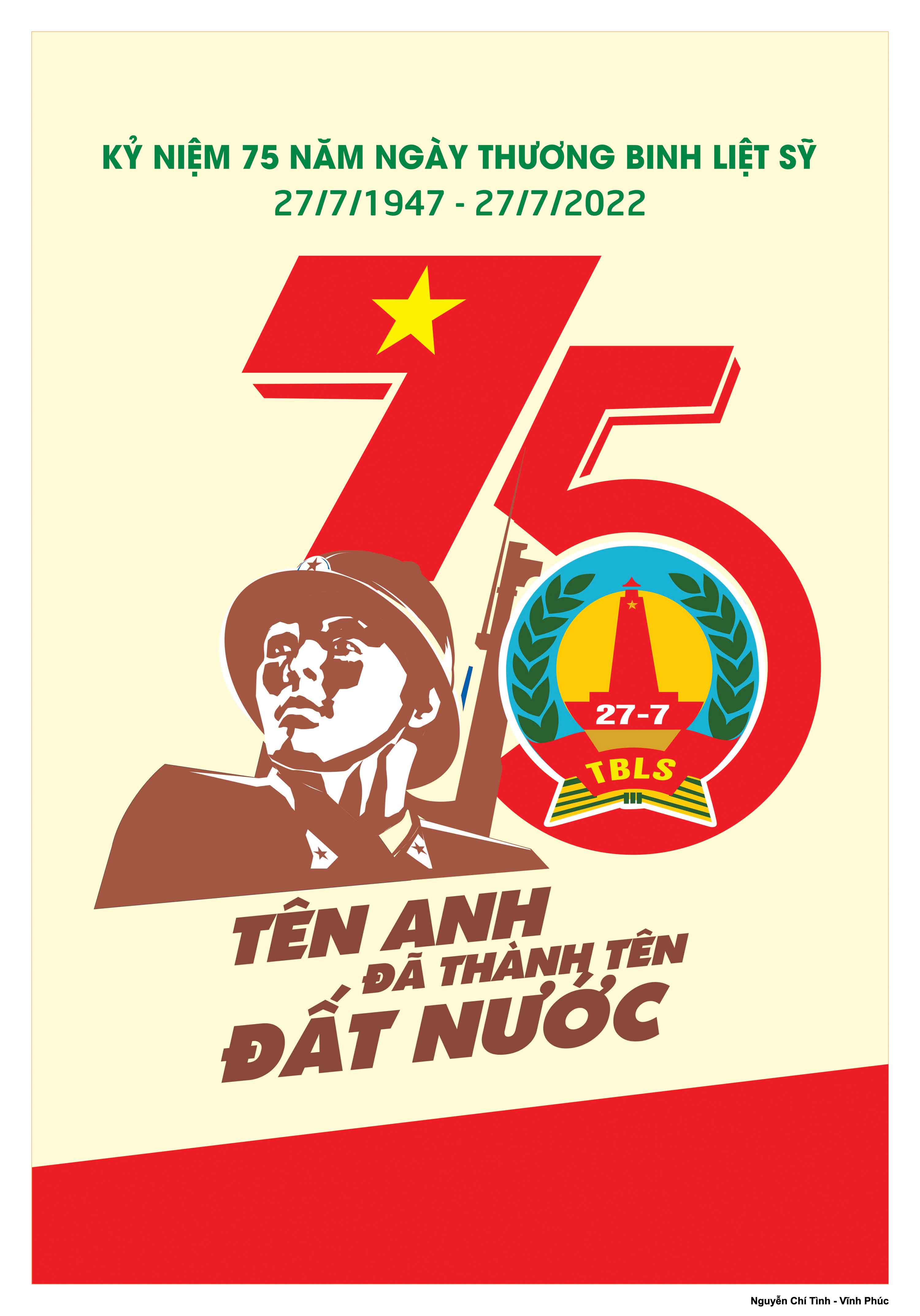 Album Tranh cổ động tuyên truyền 75 năm Ngày Thương binh, Liệt sỹ (27/7/1947-27/7/2022)