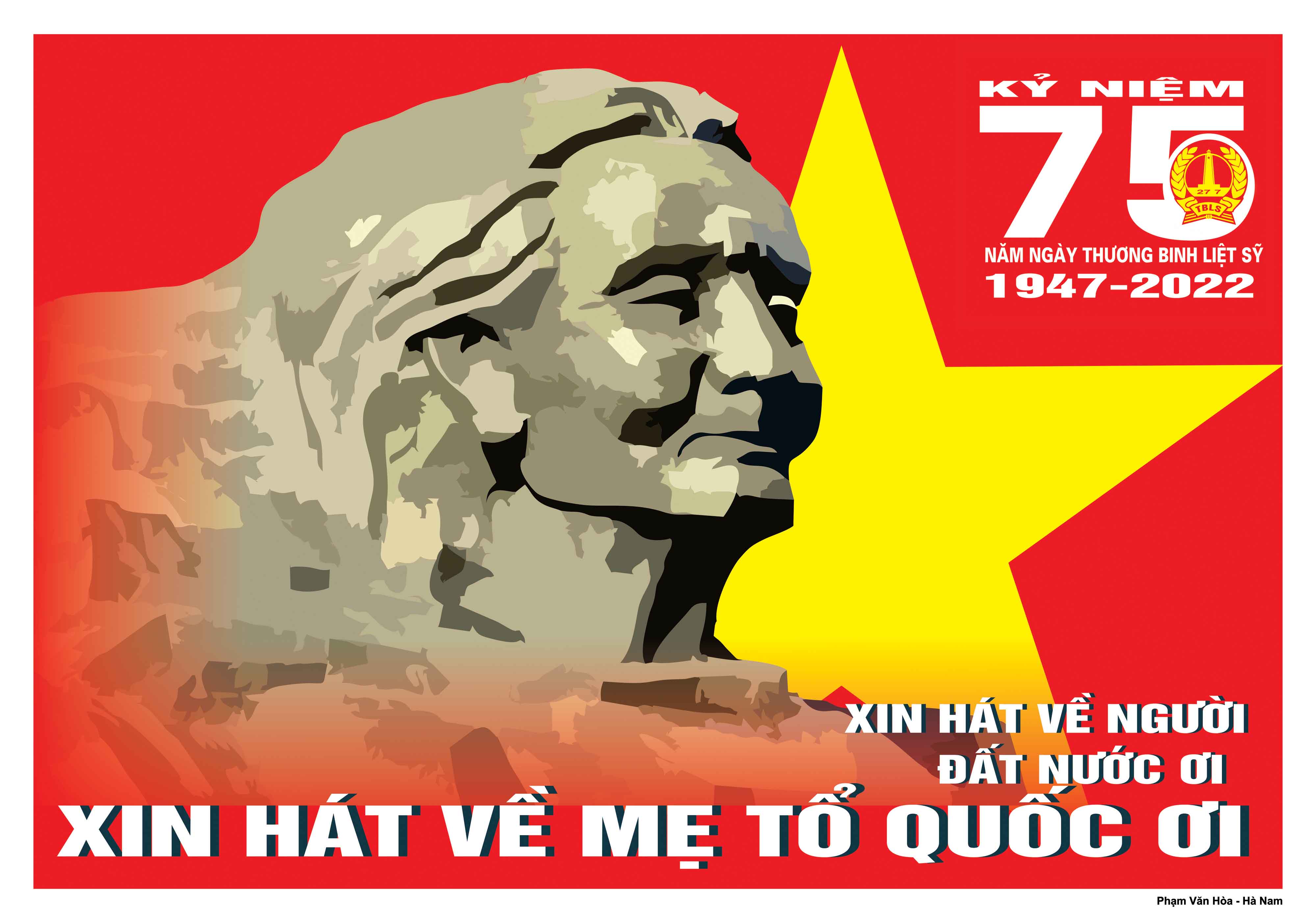 Album Tranh cổ động tuyên truyền 75 năm Ngày Thương binh, Liệt sỹ (27/7/1947-27/7/2022)