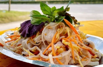 GỎI CÁ ĐỤC HÀ TĨNH - HƯƠNG VỊ ĐÁNH THỨC GIÁC QUAN