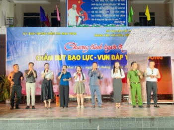 Tuyên truyền phòng, chống bạo lực gia đình tại xã Mai Hoa