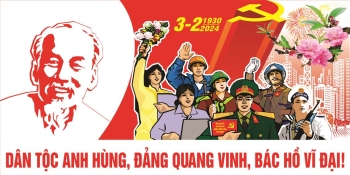 TRANH CỔ ĐỘNG MỪNG ĐẢNG - MỪNG XUÂN 2024